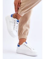 Damskie Sportowe Buty Biało-Niebieskie Be First! Damskie Sportowe Buty Biało-Niebieskie Be First!