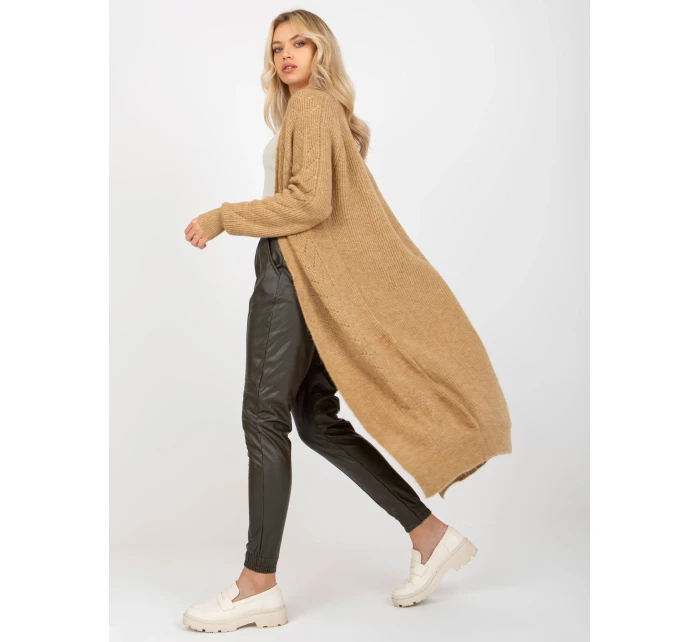 Kardigan VI SW model 21185766 camelowy - FPrice