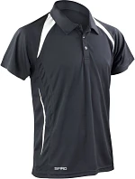 S Pánské piqué polo 29. black/white model 22426390 - Spiro S Pánské piqué polo 29. black/white model 22426390 - Spiro