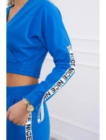 Sada s ozdobnými model 18746088 chrpa - K-Fashion Sada s ozdobnými model 18746088 chrpa - K-Fashion