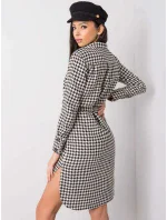 Šaty LK SK 508385 1.94 čiernobielych