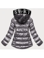 METALICZNA KURTKA DAMSKA Z KAPTUREM model 21243055 - SPEED.A METALICZNA KURTKA DAMSKA Z KAPTUREM model 21243055 - SPEED.A