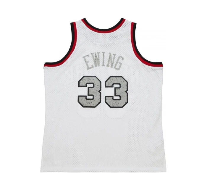Mitchell & Ness NBA Cracked Cement Swingman Jersey Knicks 1991 Patrick Ewing M TFSM5934-NYK91PEWWHIT pánske