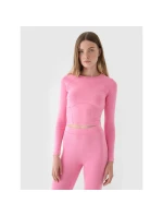 Dámské hladké tričko s dlouhým rukávem model 21432511 - 4F