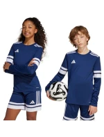 Dětské tričko Squadra 25 s dlouhým rukávem námořnická modrá model 21733767 - ADIDAS