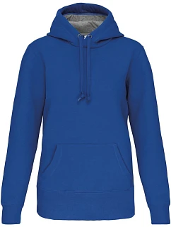 K 443 Mikina s kapucí z těžké bavlny model 22509220 light royal blue - Kariban