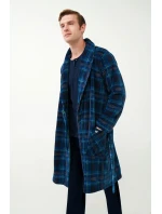 Vamp - Pánsky kockovaný župan 21628 - Vamp Vamp - Pánsky kockovaný župan 21628 - Vamp