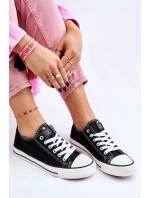 Dámské klasické tenisky černé a bílé model 21607880 - EVENTO