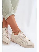 Dámské síťované tenisky Big Star model 22042638 Béžové - Big Star Shoes