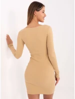 Šaty FN SK 4607.16X ťava Šaty FN SK 4607.16X ťava