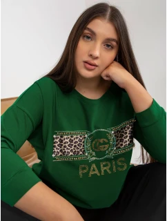 Blúzka VI BZ 2901.49P tmavo zelená