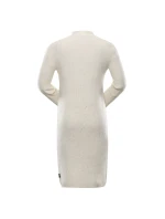 Dlouhý dámský svetr nax NAX HOXA creme