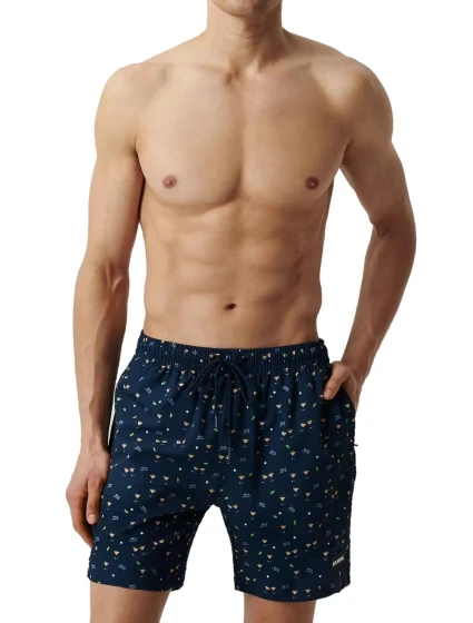 Pánské plavky model 21098052 blue - Atlantic Pánské plavky model 21098052 blue - Atlantic