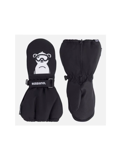 Rossignol Baby Impr M Rukavice čierne