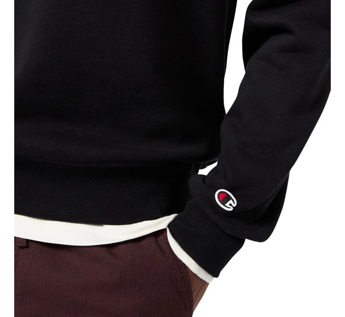 Pánska mikina Champion Crewneck Sweatshirt black 220272 KK001 pánska