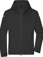 Daiber JN 1180 Pánska outdoorová softshellová bunda 02.1180 čierna