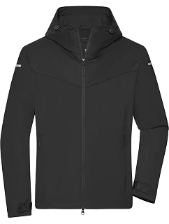 JN Pánská outdoorová softshellová bunda 02. black model 22530943 - Daiber