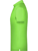 Daiber 8010 Pánske polo tričko z bio bavlny 02.8010 limetkovozelené