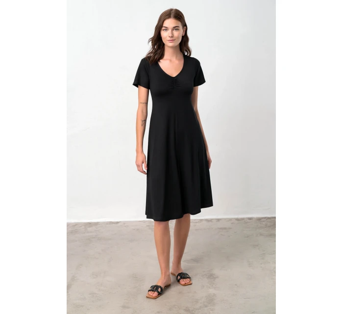 Vamp - Pohodlné dámske šaty - Syrah 18483 - Vamp Vamp - Pohodlné dámske šaty - Syrah 18483 - Vamp