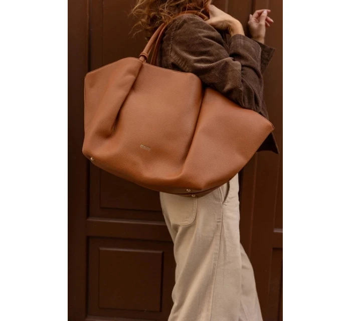 Velká dámská taška Shopper Big Star model 21794122 Camel - Big Star Shoes Velká dámská taška Shopper Big Star model 21794122 Camel - Big Star Shoes
