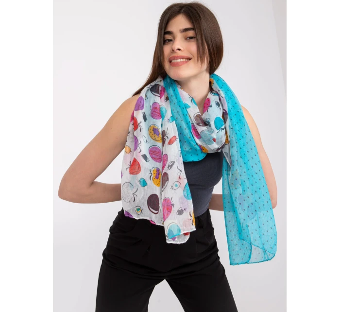 Šál-AT-CH-1801-bielo modrá Šál-AT-CH-1801-bielo modrá