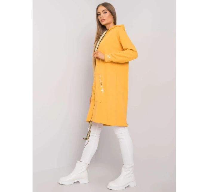 Dámska mikina RV BL 6782.91 tmavo žltá