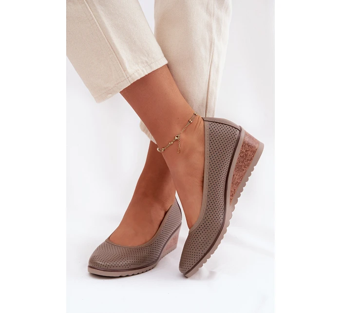 Topánky na polpäte model 226087 Step in style Topánky na polpäte model 226087 Step in style