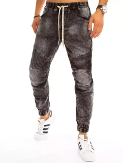 Pánské tmavě šedé džínové kalhoty Dstreet model 21963067 - FashionStreet
