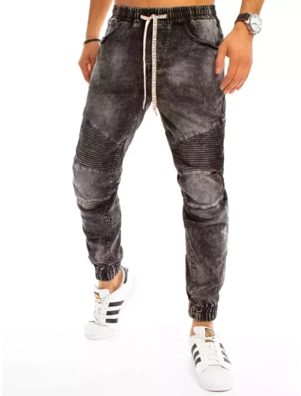 Pánské tmavě šedé džínové kalhoty Dstreet model 21963067 - FashionStreet