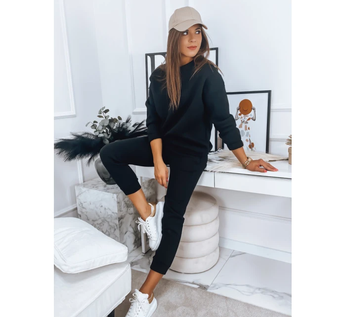 Dámská tepláková souprava PREMIUM černá Dstreet model 21965882 - FashionStreet