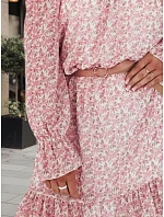 Španělské šaty růžové Dstreet model 21974852 - FashionStreet