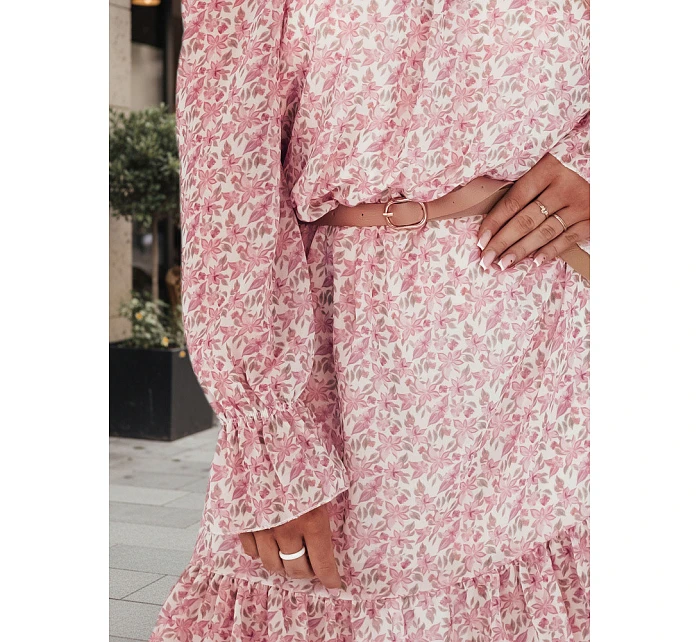 Španělské šaty růžové Dstreet model 21974852 - FashionStreet