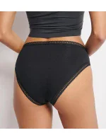 Dámske nohavičky GO Crush High leg C3P - BLUE - modré M008 - SLOGGI Dámske nohavičky GO Crush High leg C3P - BLUE - modré M008 - SLOGGI