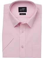 JN 680 Popelínová košile s krátkým rukávem model 22537795 light pink - Daiber