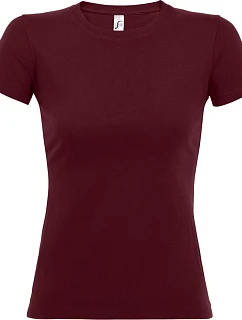 SOL'S Imperial Women Dámské tričko z těžké bavlny model 22520859 burgundy