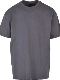 Build your Brand BY 102 Oversize tričko z těžké bavlny 56.0102 dark grey