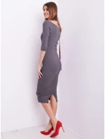 Šaty CZ SK 4196.00 tmavo šedá