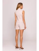 model 21136097 Džínová vesta béžová - Moe