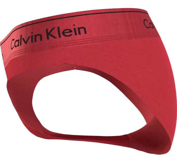 Dámske nohavičky BIKINI 000QF7451E XAT červené - Calvin Klein