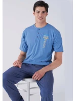 Pánske pyžamo Karelpiu KC8246 Pánske pyžamo Karelpiu KC8246