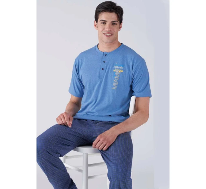 Pánske pyžamo Karelpiu KC8246 Pánske pyžamo Karelpiu KC8246