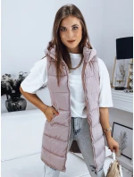 Dámska prešívaná vesta BRITA pink FashionStreet TY3231 Dámska prešívaná vesta BRITA pink FashionStreet TY3231