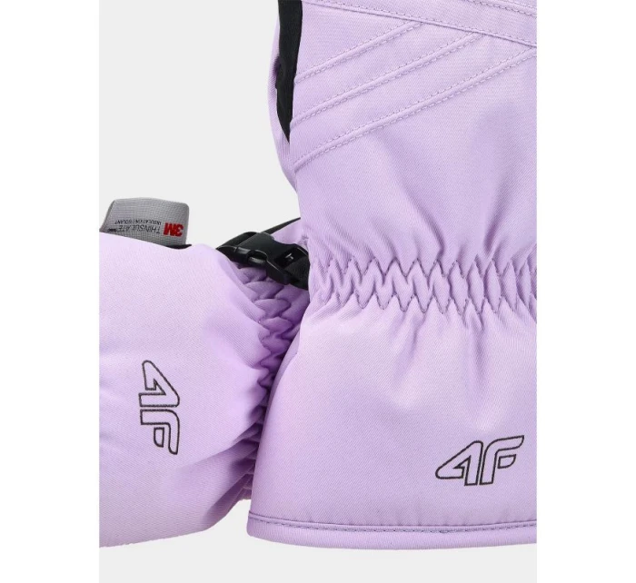 Dámske lyžiarske rukavice 4F 4FWAW24AFGLF145-52S dámske Dámske lyžiarske rukavice 4F 4FWAW24AFGLF145-52S dámske