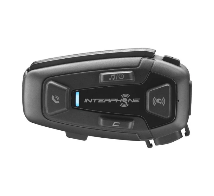 Interkom pre motocykle INTERPHONE U-COM 8R, sada pre 1 prilbu