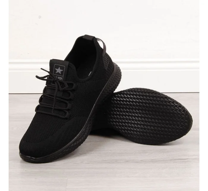 Športová textilná obuv NEWS M EVE266A black Športová textilná obuv NEWS M EVE266A black