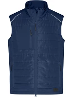 JN Pánská hybridní vesta 02. navy/navy model 22532775 - Daiber JN Pánská hybridní vesta 02. navy/navy model 22532775 - Daiber