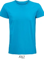 SOL'S Pioneer Men Pánske tričko z bio bavlny 25.3565 aqua