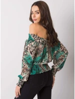 Blúzka DHJ BZ 15175.05P zelená