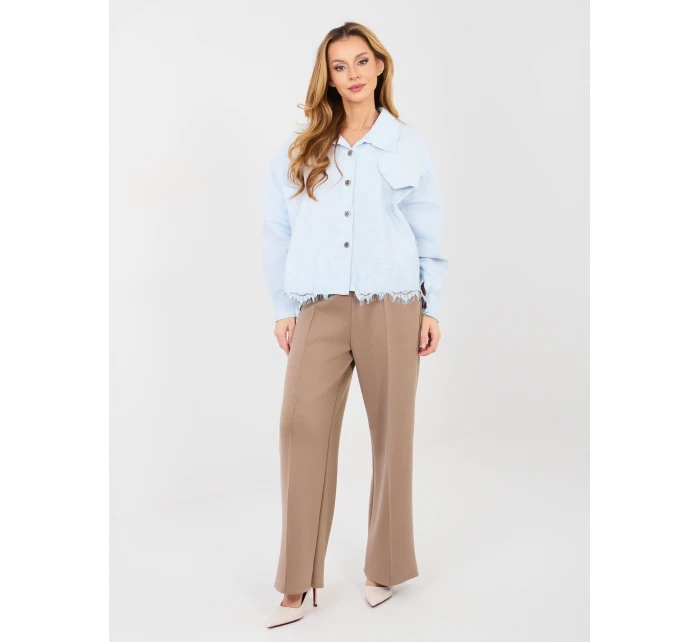 IT KR bunda FL10001.54 svetlo modrá