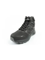 Lee Cooper pánské zimní trekové boty zateplené nepromokavé černé